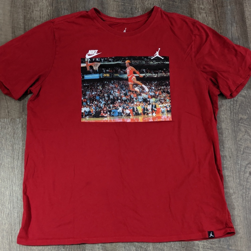 Nike Jordan 3:51 Slam Dunk Contest XXL Red T Shirt